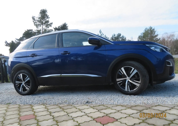 Peugeot 3008 cena 80000 przebieg: 115700, rok produkcji 2019 z Turek małe 172